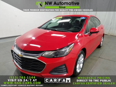 2019 Chevrolet Cruze for sale at NW Automotive Group in Cincinnati OH