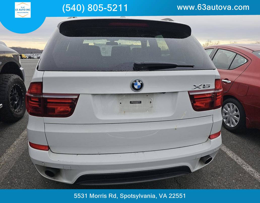 2013 BMW X5 for sale at 63 Auto Inc in Spotsylvania, VA