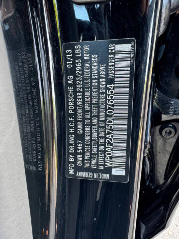 2013 Porsche Panamera GTS