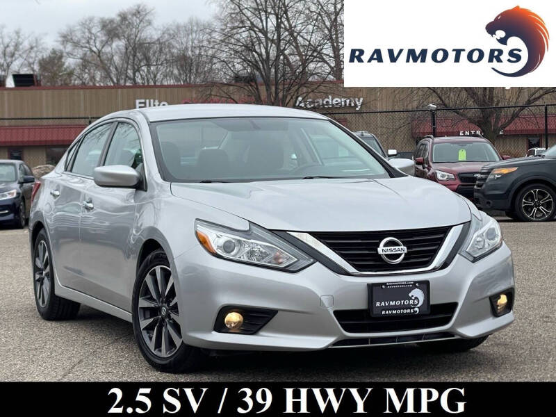 2017 Nissan Altima for sale at RAVMOTORS- Burnsville in Burnsville MN