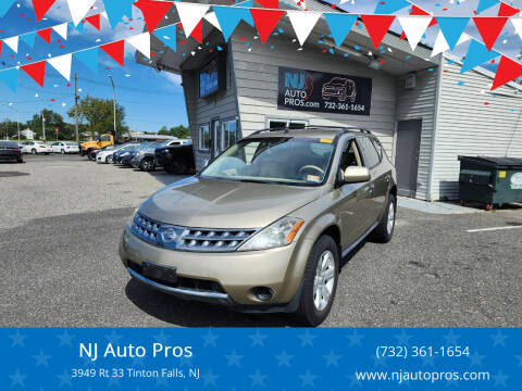 2007 Nissan Murano for sale at NJ Auto Pros in Tinton Falls NJ