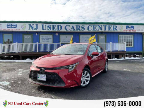 2021 Toyota Corolla for sale at New Jersey Used Cars Center in Irvington NJ