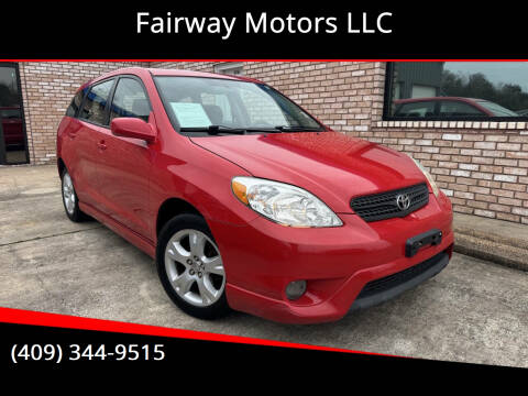 2007 Toyota Matrix for sale at Fairway Motors LLC in Port Arthur TX