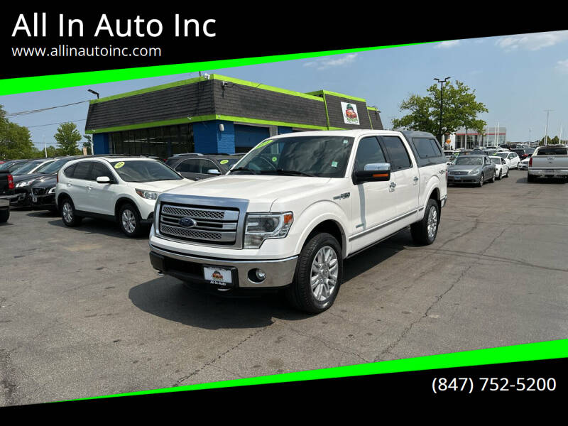 2014 Ford F-150 for sale at All In Auto Inc in Palatine IL