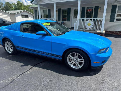 2010 Ford Mustang for sale at CRS Auto & Trailer Sales Inc in Clay City KY