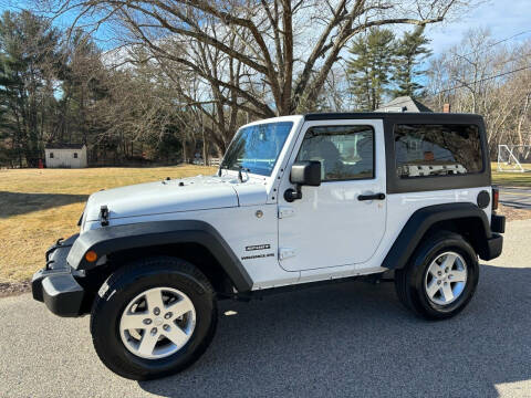 2015 Jeep Wrangler for sale at 41 Liberty Auto in Kingston MA