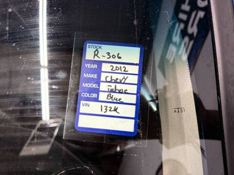 2012 Chevrolet Tahoe Police