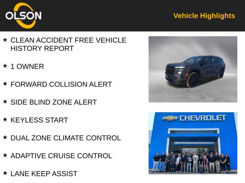 2025 Chevrolet Traverse RS