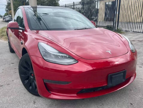 2023 Tesla Model 3 for sale at Vice City Deals in North Miami Beach FL