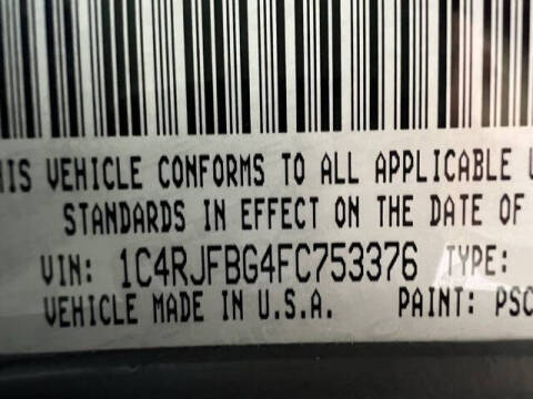 2015 Jeep Grand Cherokee Limited