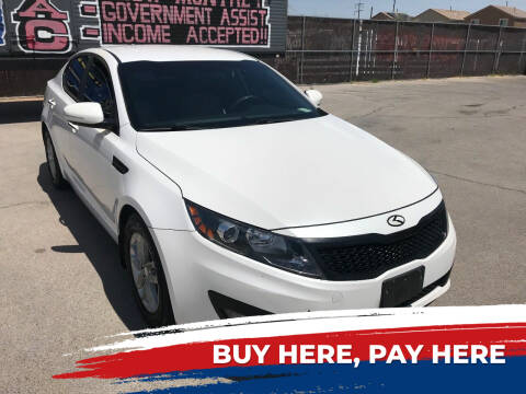 2013 Kia Optima for sale at ROCK STAR TRUCK & AUTO LLC in Las Vegas NV