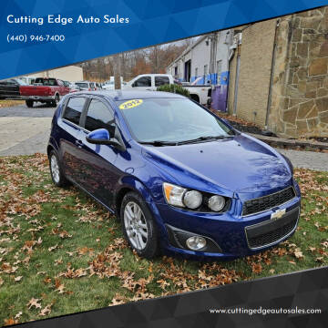 2012 Chevrolet Sonic for sale at Cutting Edge Auto Sales in Willoughby OH