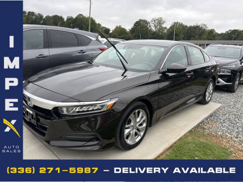 2018 Honda Accord for sale at Impex Auto Sales in Greensboro NC