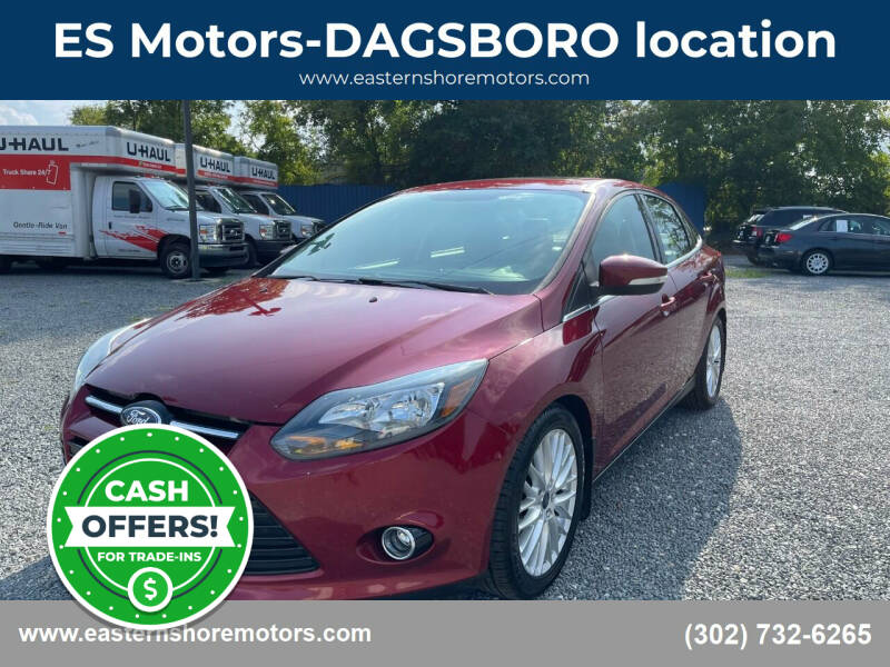 2014 Ford Focus for sale at ES Motors-DAGSBORO location - Coming Soon in Dagsboro DE