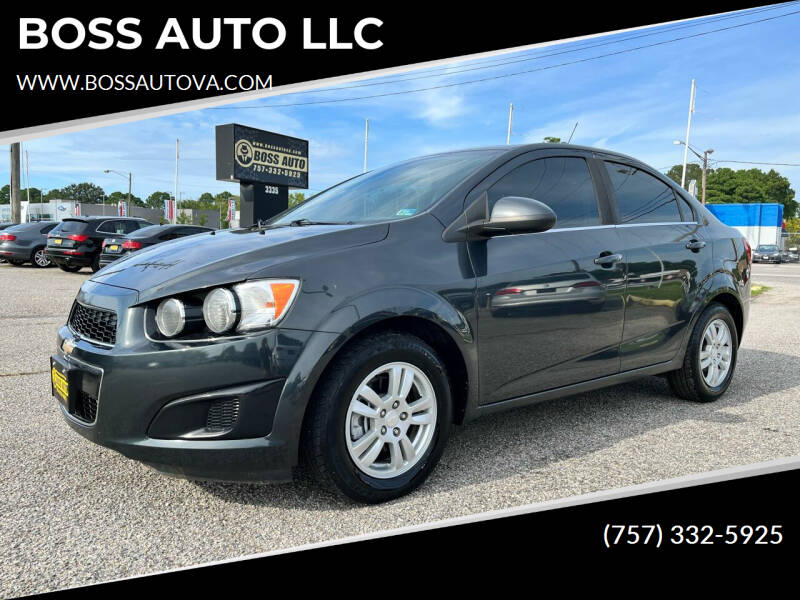 2014 Chevrolet Sonic for sale at BOSS AUTO LLC in Norfolk VA
