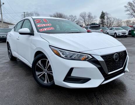 2021 Nissan Sentra for sale at Nissi Auto Sales in Waukegan IL