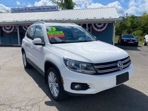 2013 Volkswagen Tiguan for sale at HACKETT & SONS LLC in Nelson PA