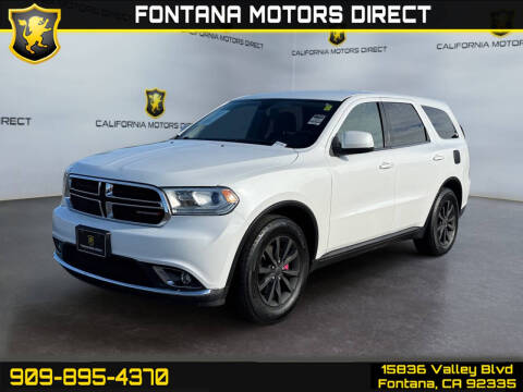 2019 Dodge Durango SXT