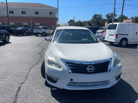 2015 Nissan Altima for sale at M & J Auto Sales in Attleboro MA