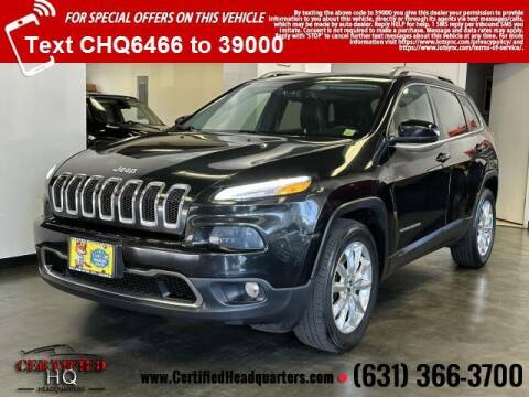 2016 Jeep Cherokee for sale at CERTIFIED HEADQUARTERS in Saint James NY