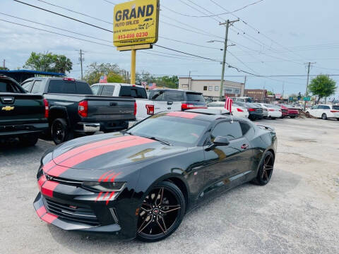 2018 Chevrolet Camaro for sale at Grand Auto Sales in Tampa FL