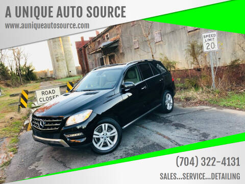 2015 Mercedes-Benz M-Class for sale at A UNIQUE AUTO SOURCE in Albemarle NC