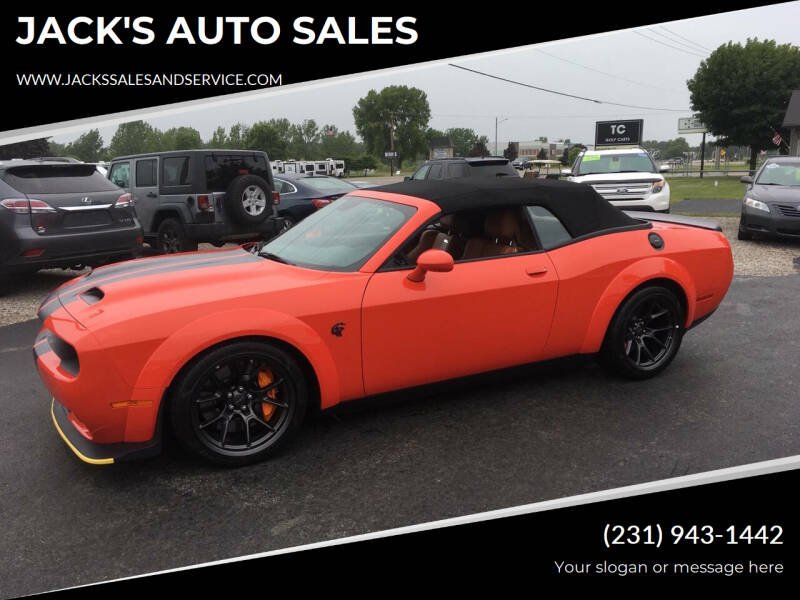 Used 2023 Dodge Challenger SRT with VIN 2C3CDZC98PH520344 for sale in Traverse City, MI