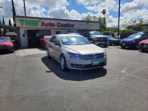 2013 Volkswagen Passat for sale at THM Auto Center Inc. in Sacramento CA