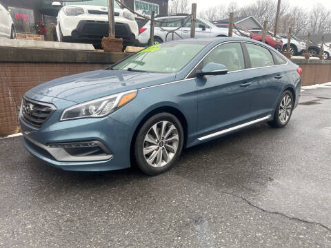 2017 Hyundai Sonata for sale at WORKMAN AUTO INC in Bellefonte PA