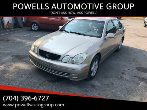 1999 Lexus GS 300 for sale at POWELLS AUTOMOTIVE GROUP in Gastonia NC