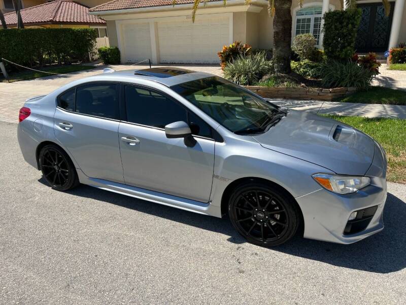 2016 Subaru WRX for sale at Exceed Auto Brokers in Lighthouse Point FL