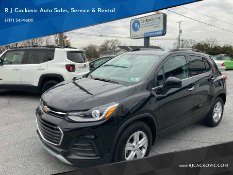 2019 Chevrolet Trax for sale at R J Cackovic Auto Sales, Service & Rental in Harrisburg PA
