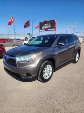 2015 Toyota Highlander for sale at Moving Rides in El Paso TX