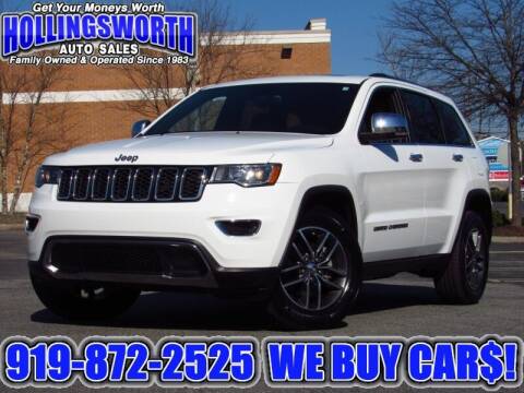 2017 Jeep Grand Cherokee for sale at Hollingsworth Auto Sales in Raleigh NC