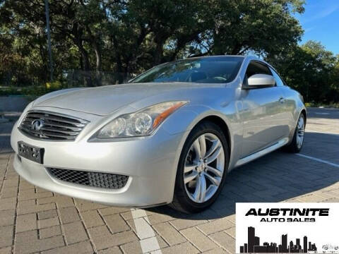 2010 Infiniti G37 Convertible for sale at Austinite Auto Sales in Austin TX