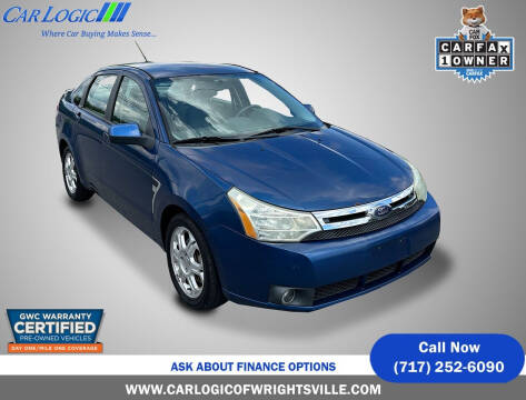 2008 Ford Focus for sale at Car Logic of Wrightsville in Wrightsville PA