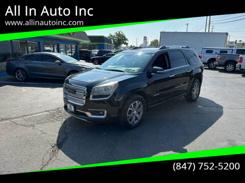 2013 GMC Acadia for sale at All In Auto Inc in Palatine IL
