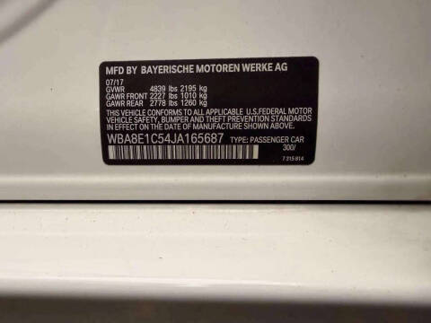 2018 BMW 3 Series 330e iPerformance