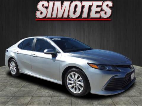 2021 Toyota Camry for sale at SIMOTES MOTORS in Minooka IL