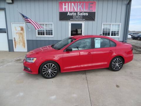 2016 Volkswagen Jetta for sale at Hinkle Auto Sales in Mount Pleasant IA
