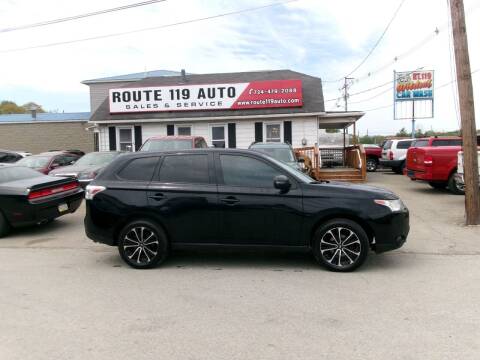 2014 Mitsubishi Outlander for sale at ROUTE 119 AUTO SALES & SVC in Homer City PA