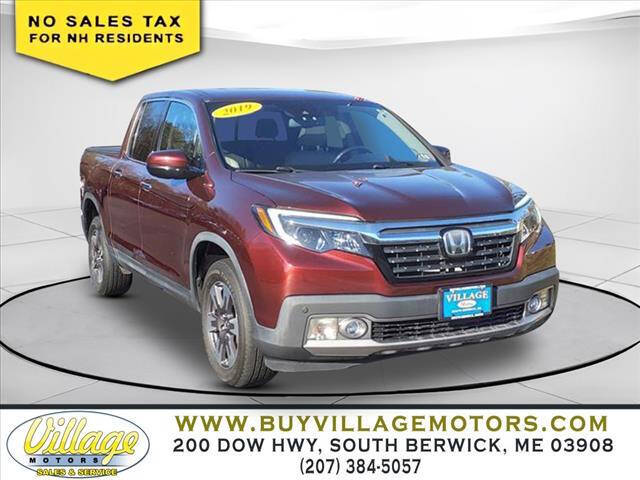 2019 Honda Ridgeline for sale at Village Motors in South Berwick ME