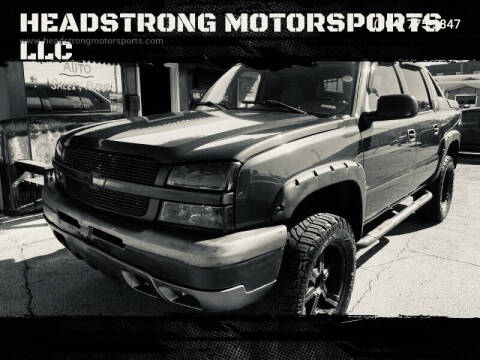 2005 Chevrolet Avalanche for sale at HEADSTRONG MOTORSPORTS LLC in Maiden NC