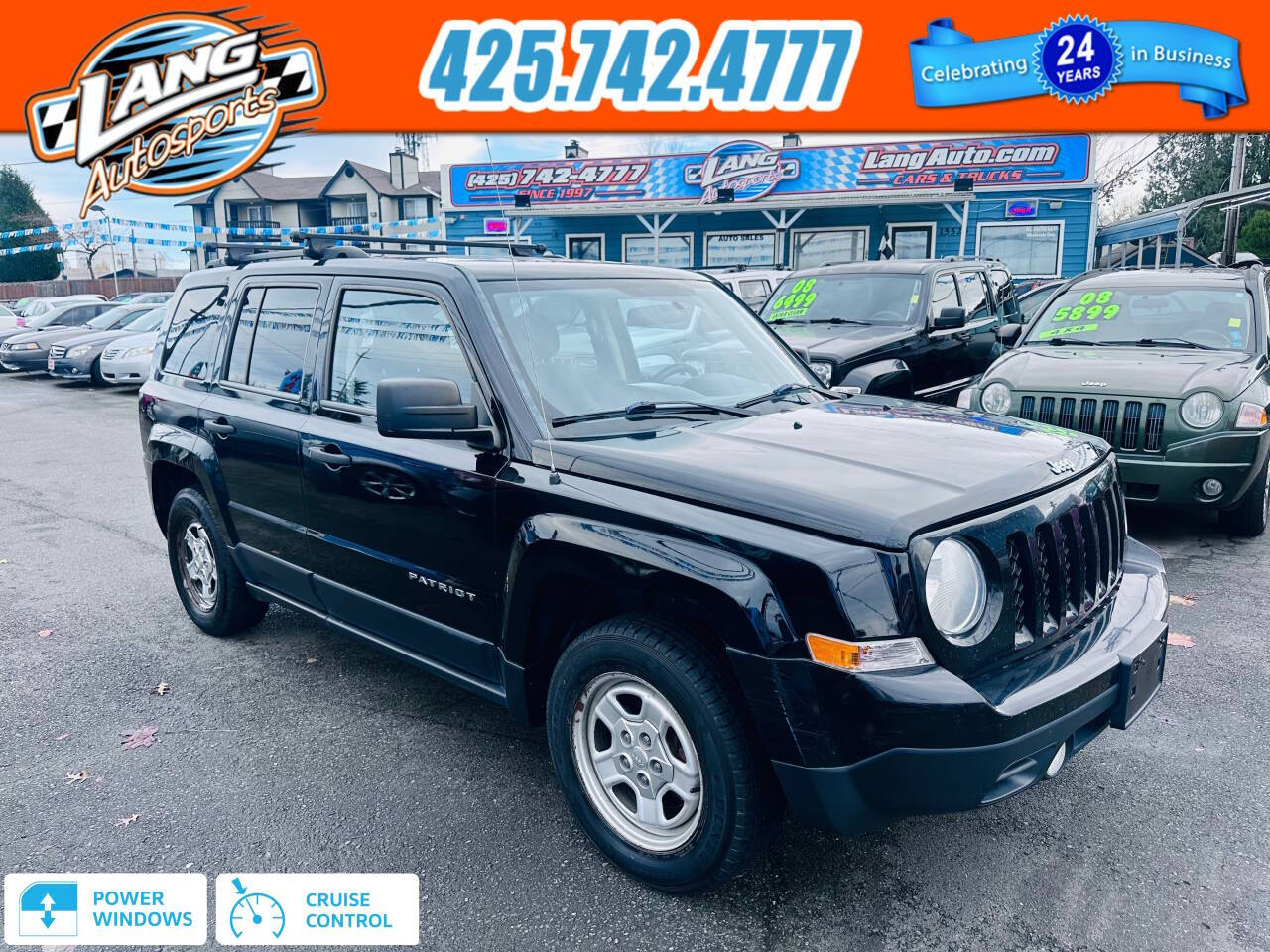 2014 Jeep Patriot for sale at Lang Autosports in Lynnwood, WA