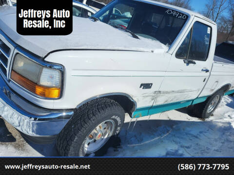 1994 Ford F-150 for sale at Jeffreys Auto Resale, Inc in Clinton Township MI