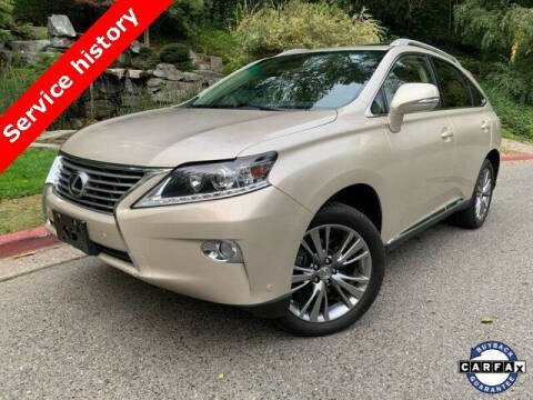 2013 Lexus RX 450h for sale at Mudarri Motorsports in Kirkland WA