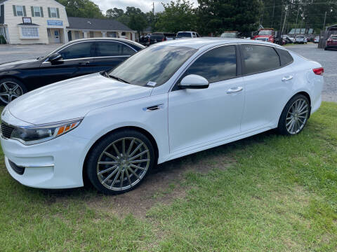 2018 Kia Optima for sale at LAURINBURG AUTO SALES in Laurinburg NC