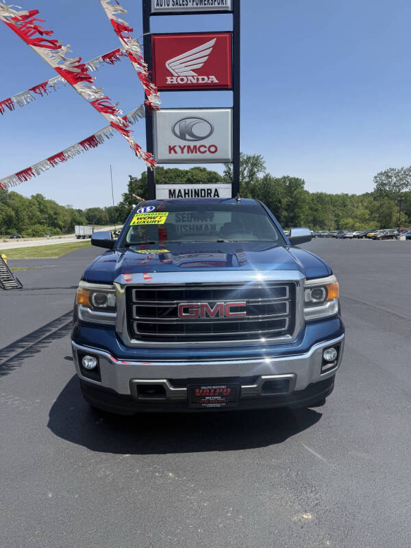 Used 2015 GMC Sierra 1500 SLT with VIN 1GTV2VEC4FZ280395 for sale in Valparaiso, IN