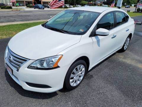 2014 Nissan Sentra for sale at USA 1 Autos in Smithfield VA