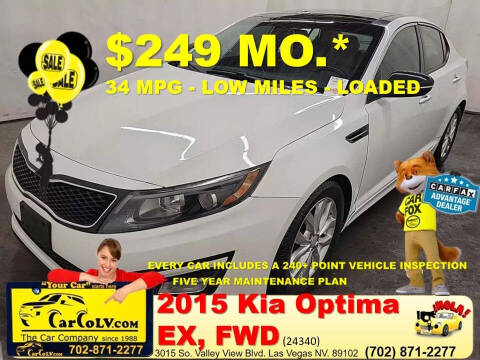 2015 Kia Optima for sale at The Car Company - 249 monthly payments in Las Vegas NV